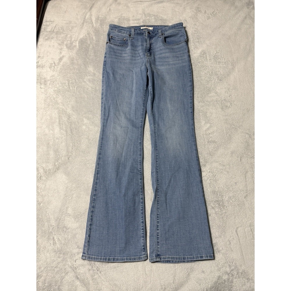 Levis 725 Jeans Womens 29 Blue Bootcut High Rise Medium Wash Denim 29x31